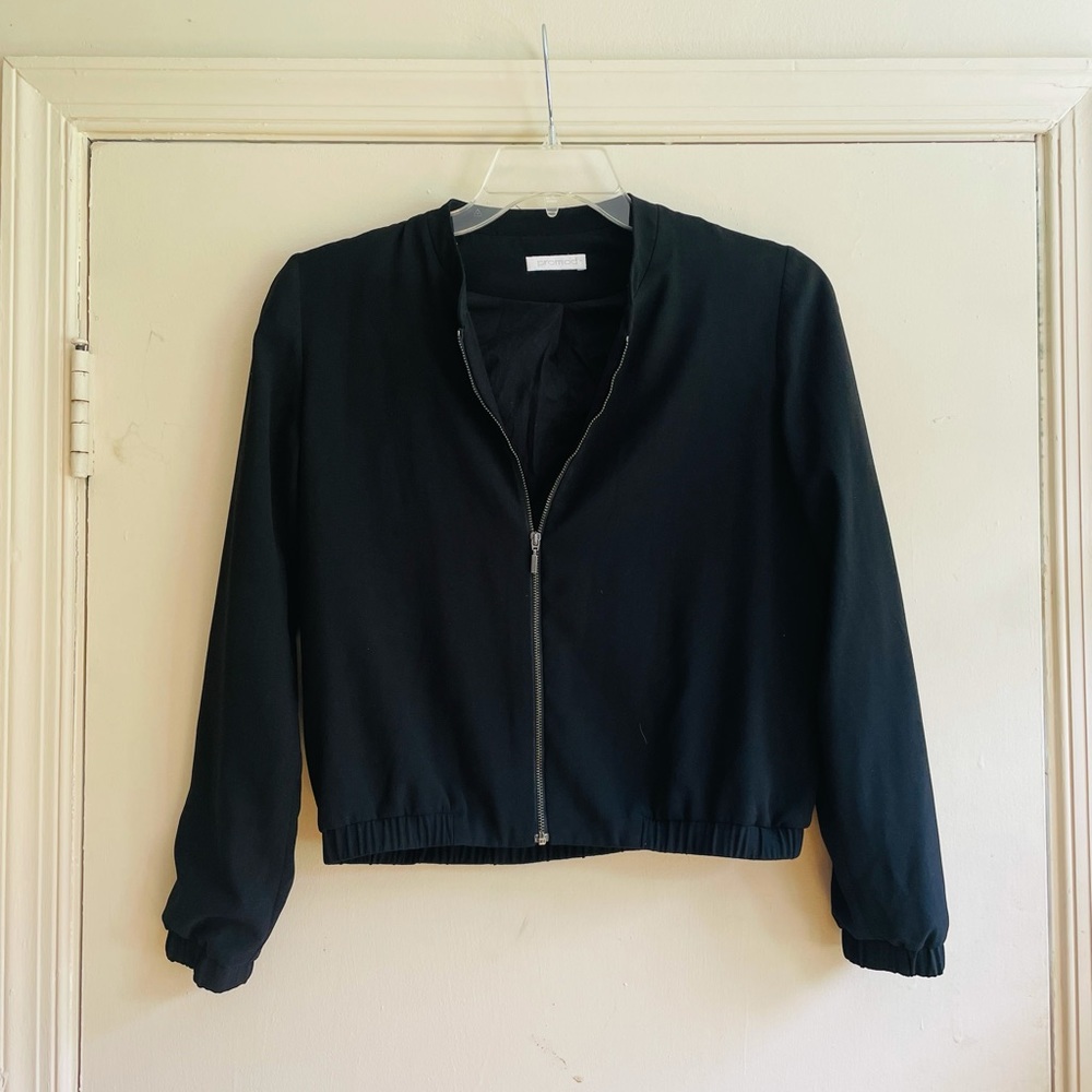 Promod Black zip-up jacket